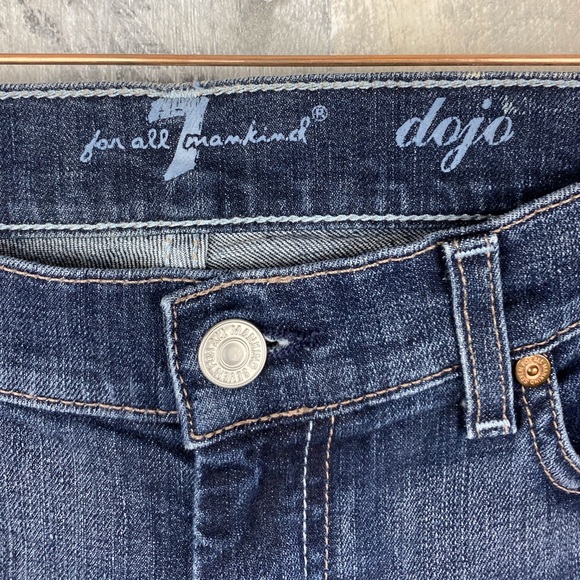 7 For All Mankind Dojo Jewel Pocket Jeans Size 28 - Picture 7 of 8